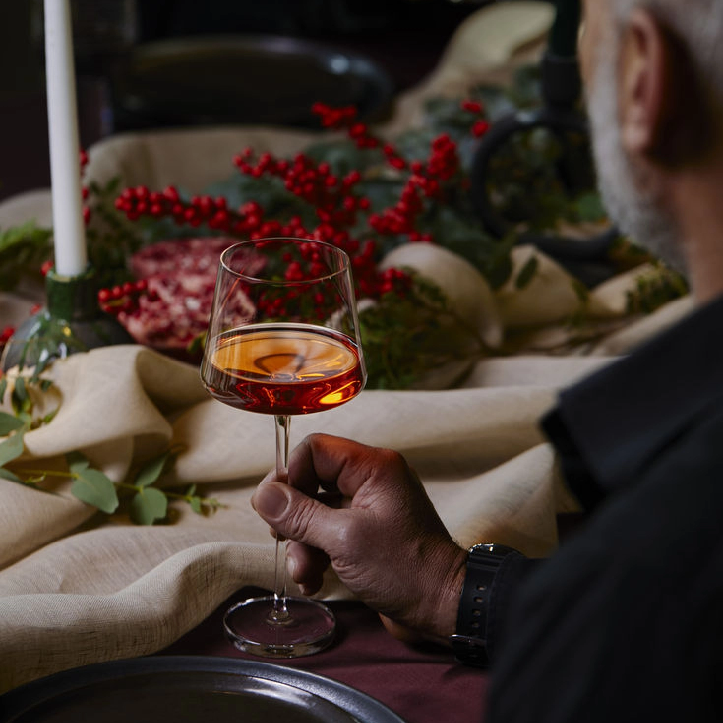 Vinprovning på Arilds Vingård